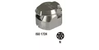 PISTIKUPESA 7-KL. 12V ALUMIINIUM