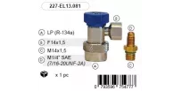Kiirühendus LP R-134a F14x1,5 &amp; M14x1,5