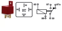 RELEE 12V 20/30A 5-KL.