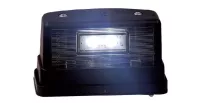 STRANDS REKISTERIVALO 2-LED 12/24 V MUSTA