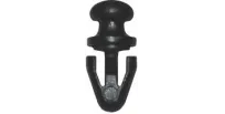 Keretüübel Ø 5,0 MM POM BLACK 20Tk.