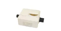 DEFA OUTLET 230VAC DUAL WALL