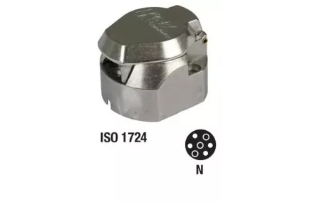 PISTIKUPESA 7-KL. 12V ALUMIINIUM