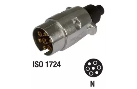 PISTIK 7KL. ISO1724 ALUMIINIUM