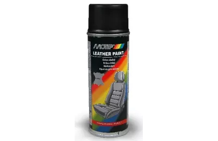 MOTIP VINÜÜL-/NAHAVÄRV MUST 200ML