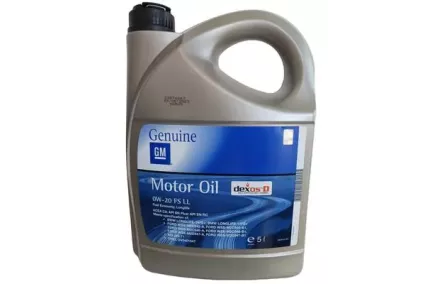 OPEL ORIGINAL 0W20 DEXOS D LL 5L