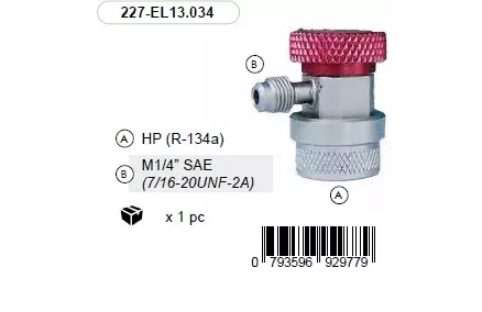 Kiirühendus HP R-134a M1/4"