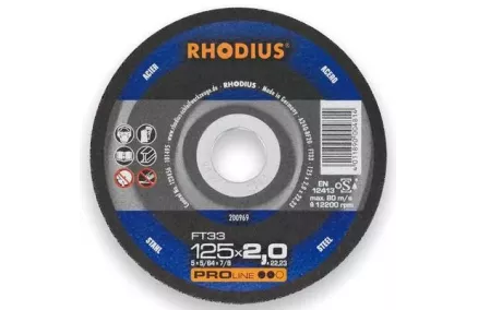 RHODIUS KATKAISUL.FT33M 125X2