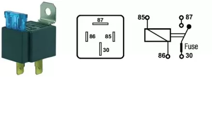 RELEE 12V 15A 4-KL