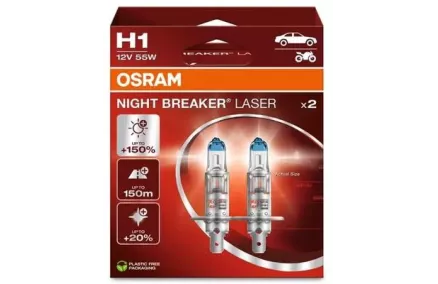 H1 55W NIGHT BREAKER LASER® +150%