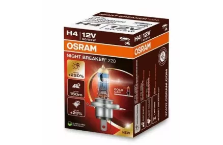 H4 60/55W NIGHT BREAKER LASER® +220%