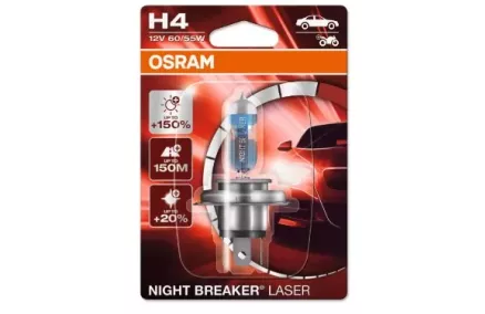 H4 60/55W NIGHT BREAKER LASER® +150%