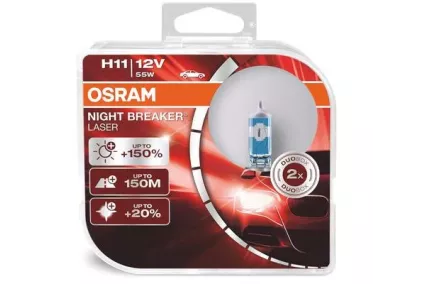 H11 55W NIGHT BREAKER LASER® +150%