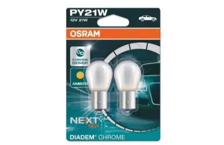 PY21W 21W DIADEM  CHROME AUXILIARY 12V