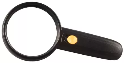 Suurendusklaas LED valgustusega