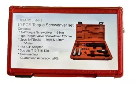 TPMS TYÖKALUSARJA 12-OSAINEN CUB