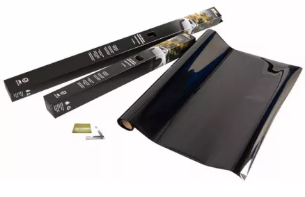 K27 IKKUNAKALVO MUSTA VAALEA 75X300CM