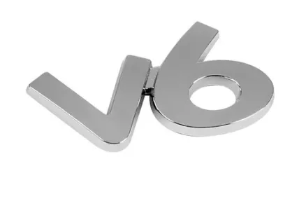 KROOMITUD DEKORATIIVKLEEBIS "V6"