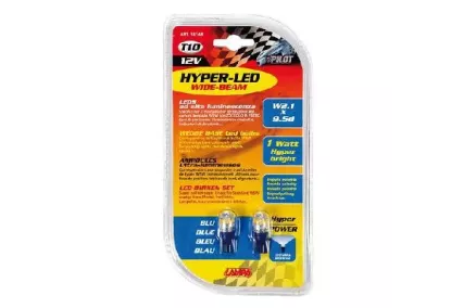 LAMBIPIRNID, HYPER-LED, LAIA VIHUGA, T10, 1W, SININE