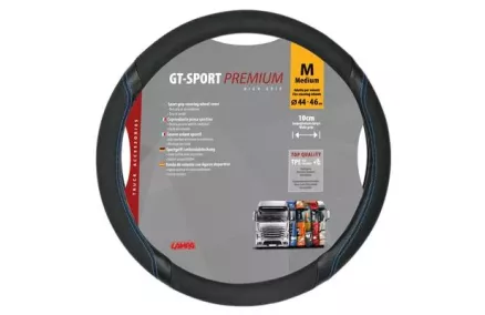 Roolikate GT-sport, must/sinine, suurus M