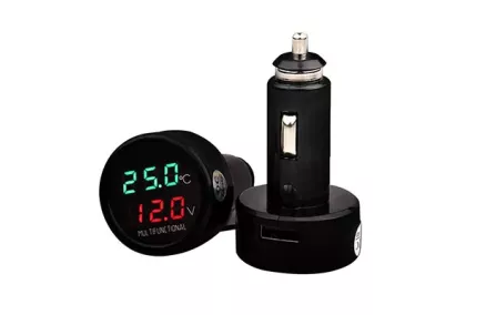 USB autolaadija 2,1A 12/24V