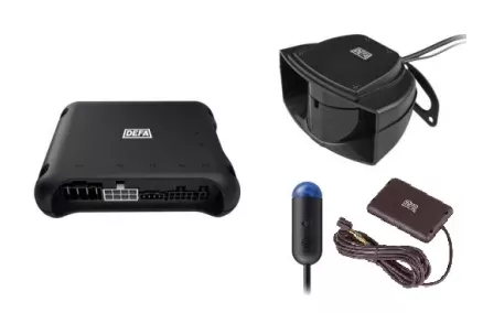 HÄLYTIN DEFA DVS90R-MG VAKIOSIREENILLÄ