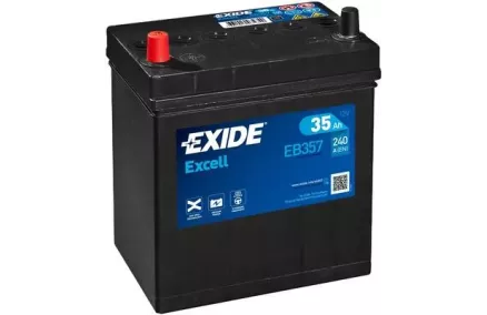 EXIDE 35AH 240A EXCELL 187X127X220 +/-