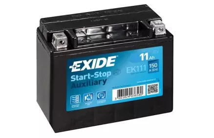 EXIDE 11AH 150A 150X90X130 +/- Start&StopAuxiliary