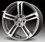 Reds Reds Twist Graphite Matt Polished 4H 7x17 4x108 ET32 CB72,3 60° 615 kg