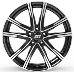 AEZ AEZ Montreal dark Black/polished 8x20 5x112 ET39 CB66,6 R14 815 kg