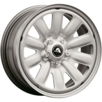 Alcar Hybridrad Alcar HybridRad  Silver 6,5x17 5x112 ET38 CB57,1 With Cap R13