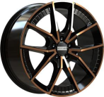 FONDMETAL Fondmetal Elatha Black Clearcoat Matt Bronze Machined 8,5x19 5x112 ET45 CB66,6 R13 850 kg