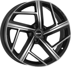 MAK MAK Qvattro Black Mirror 8,5x19 5x112 ET38 CB66,6 R13 910 kg