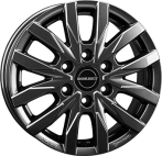 BORBET Borbet CW6 mistral anthracite glossy 6,5x16 6x130 ET62 CB84,1 60° 1350 kg