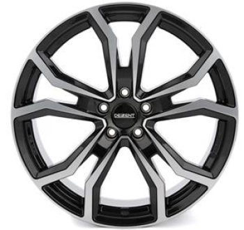 Dezent TV dark Black/polished 8x20 5x112 ET27 CB66,6 60° 835 kg
