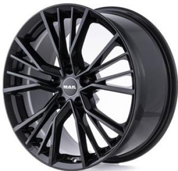 MAK Union Gloss Black 8x18 5x112 ET38 CB66,6 R13 815 kg