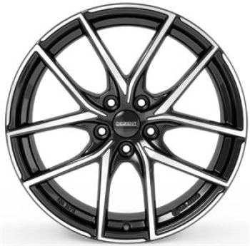 Dezent TO dark Black/polished 7x17 5x114.3 ET50 CB67,1 60° 705 kg