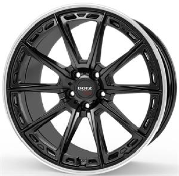 Dotz Sonoma dark Black matt/polished lip 8x19 5x112 ET44 CB57,1 R13 780 kg