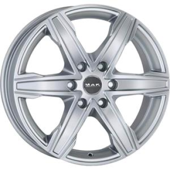 MAK King 6 Silver 7,5x17 6x139.7 ET50 CB93,1 60° 1215 kg