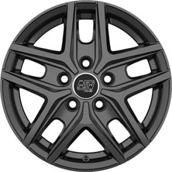 MSW 40 Van Gloss Dark Grey 6,5x16 5x160 ET55 CB65,1 60° 1300 kg