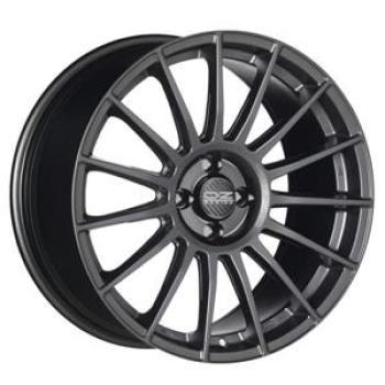 OZ Racing Superturismo LM Matt Graphite Silver Lettering 8,5x19 5x112 ET30 CB75,0 R12 725 kg