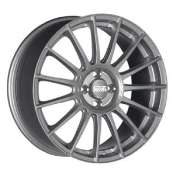 OZ Racing Superturismo LM Matt Race Silver Black Lettering 8x18 5x108 ET45 CB75,0 60° 680 kg