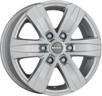 MAK Stone 6 Silver 7,5x17 6x139.7 ET55 CB93,1 60° 1215 kg