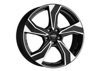 Dezent KB dark Black/polished 8x19 5x108 ET45 CB63,4 60° 810 kg