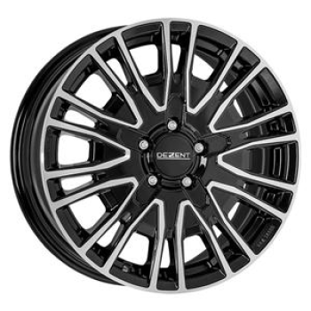 Dezent KE dark Black/polished 6,5x16 5x114.3 ET48 CB66,1 60° 1200 kg