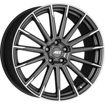AEZ Atlanta Graphite matt/polished 8,5x20 5x112 ET35 CB70,1 60° 780 kg