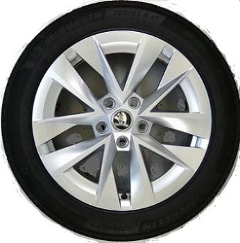 7,0X17 SKODA LM +GY 205/55-17 91V EFFIGRIP PE